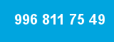 996 811 75 49 996 811 75 49